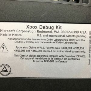 Xbox Black Debug Kit